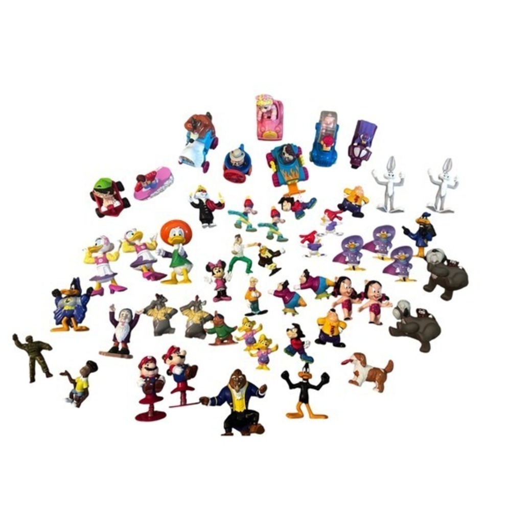 Large lot of Vintage Happy‎ Meal/ Kellogg/Cereal toys